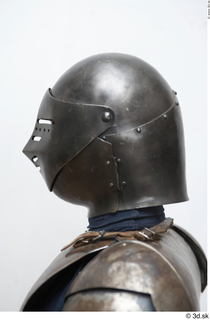 Photos Medieval Knight in plate armor 6 army head helmet…